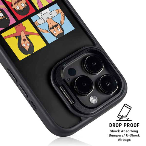 Bobs Burgers Tiles iPhone 15 Pro Kickstand Case